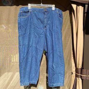 L.L. Bean ankle jeans, 22W regular.